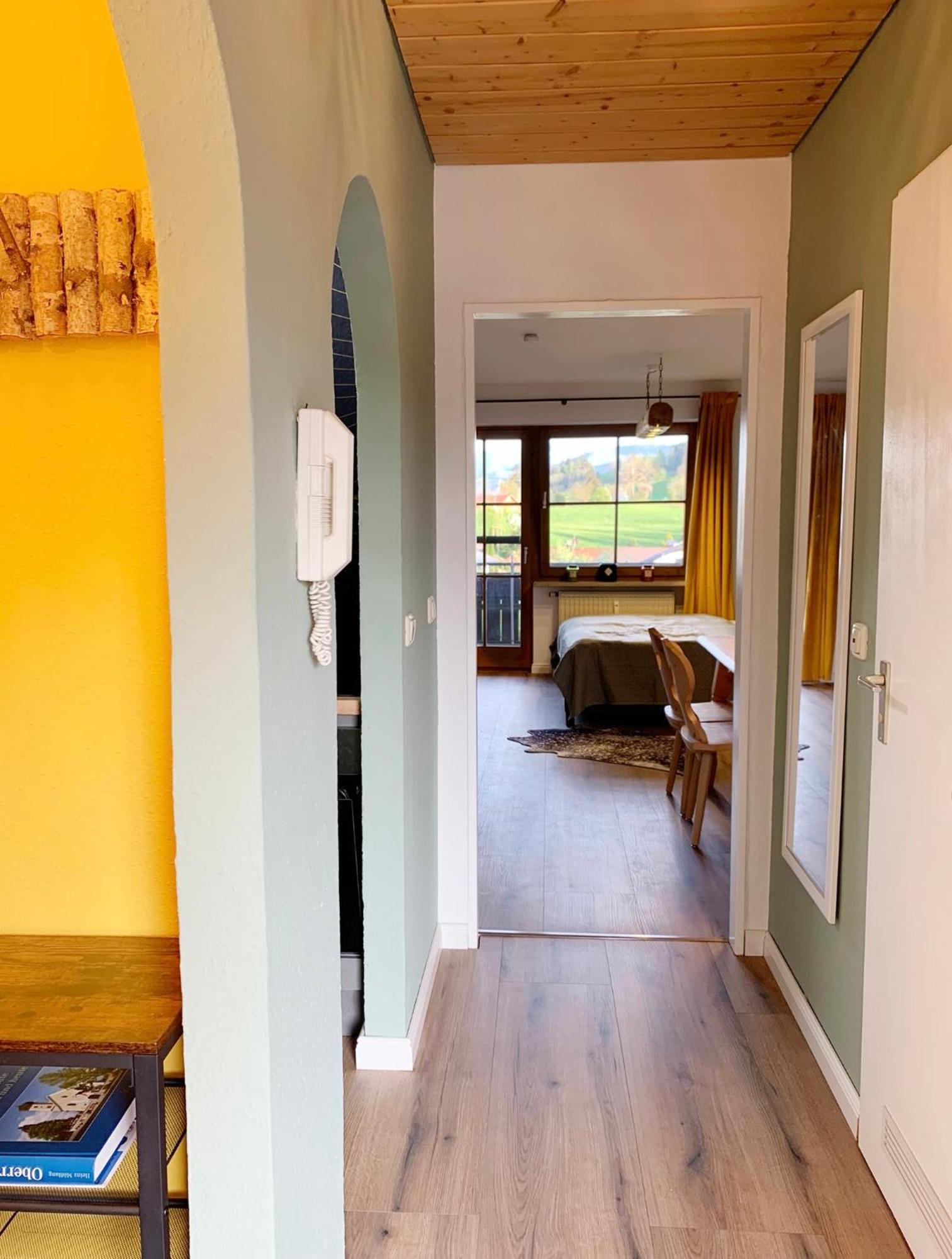 Lindners Hideaways - Bergnest Lodge - Bergblick Fewo 6 Pers Balkon Garten Hund Ski Unterkunft Luftkurort Oberreute Naehe Buchenegger Wasserfaelle Eistobel Bodensee Exterior foto