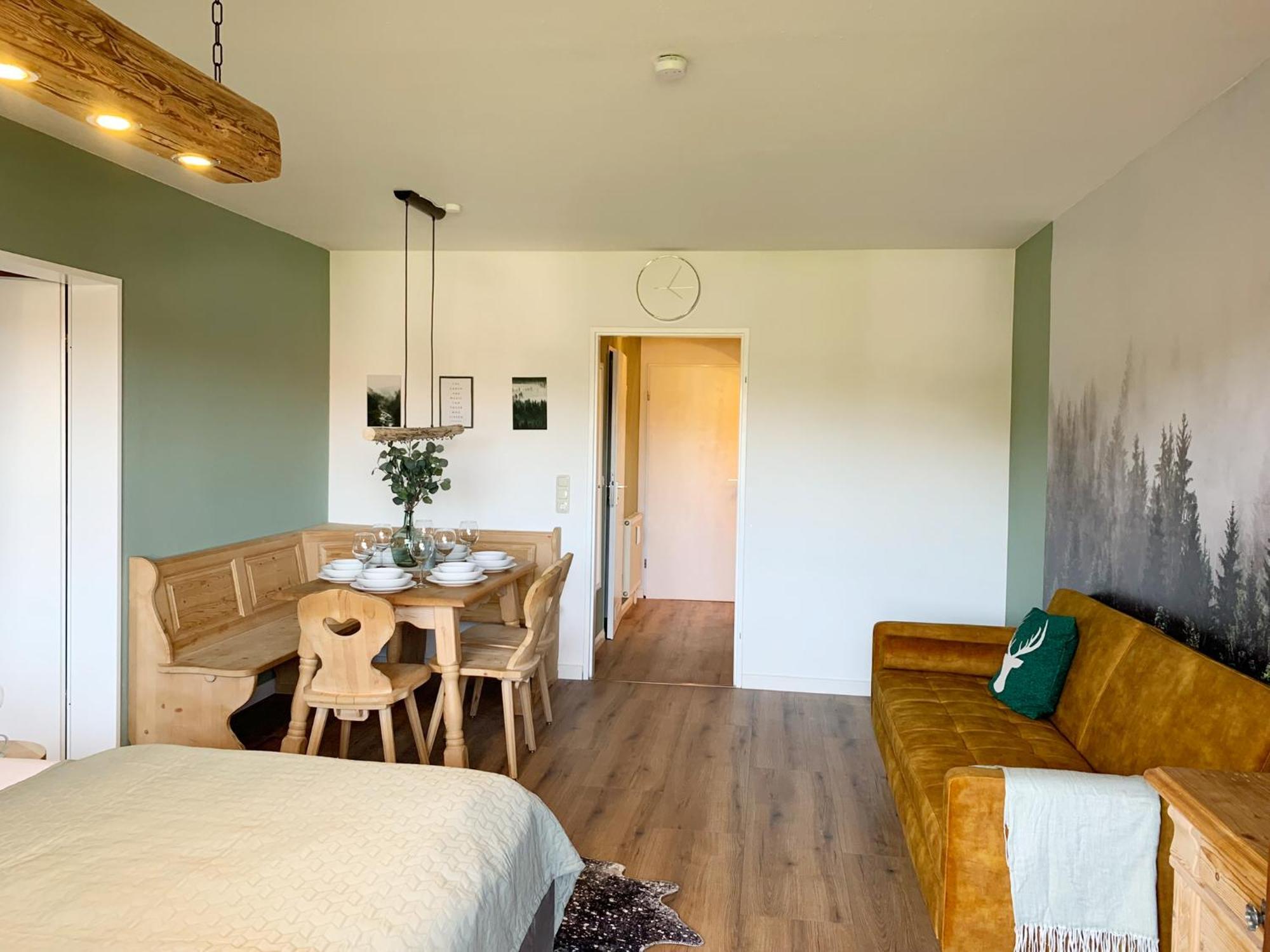 Lindners Hideaways - Bergnest Lodge - Bergblick Fewo 6 Pers Balkon Garten Hund Ski Unterkunft Luftkurort Oberreute Naehe Buchenegger Wasserfaelle Eistobel Bodensee Exterior foto